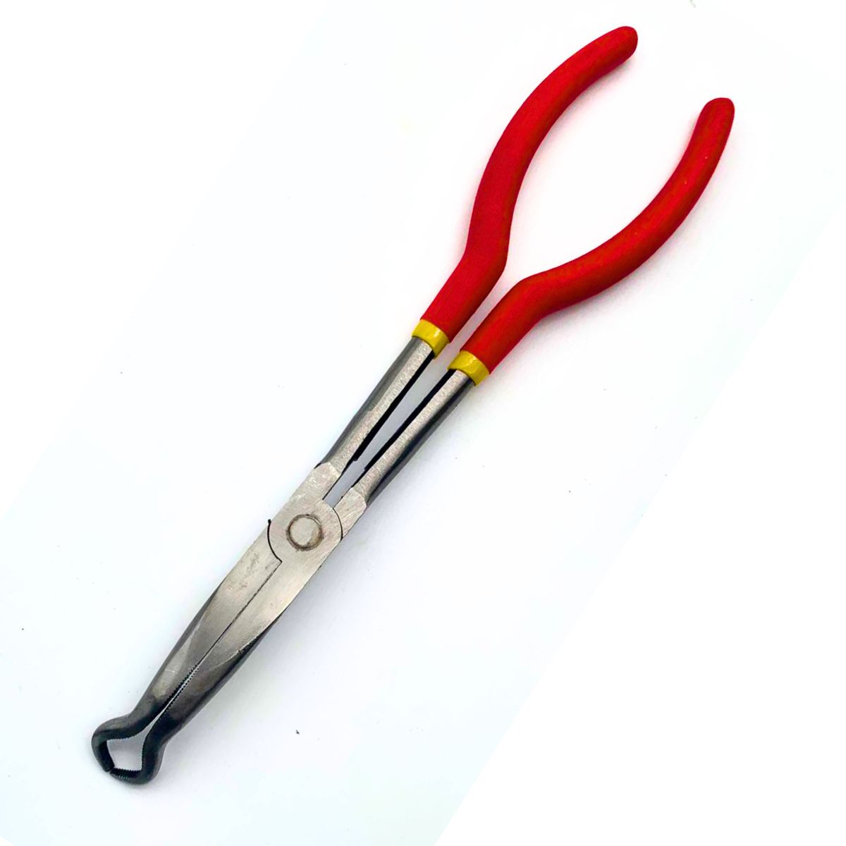 11″ 280mm Long Reach Nose Hose Gripper Pliers Round Jaw - Pincer Grip - South East Clearance Centre