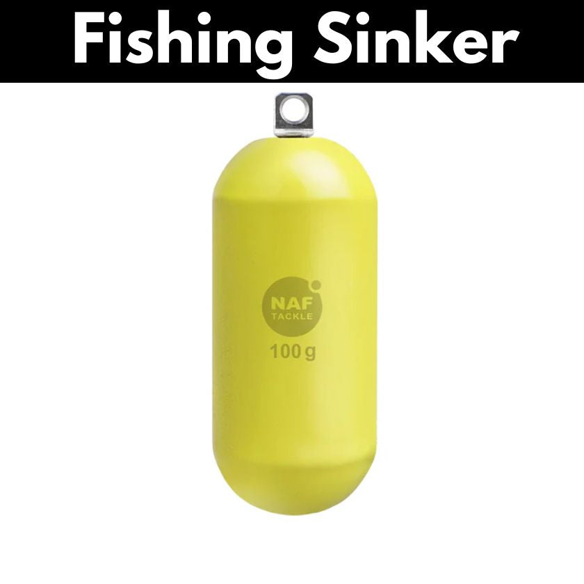 NAF Tackle D Series Fishing Sinker - Lead Free