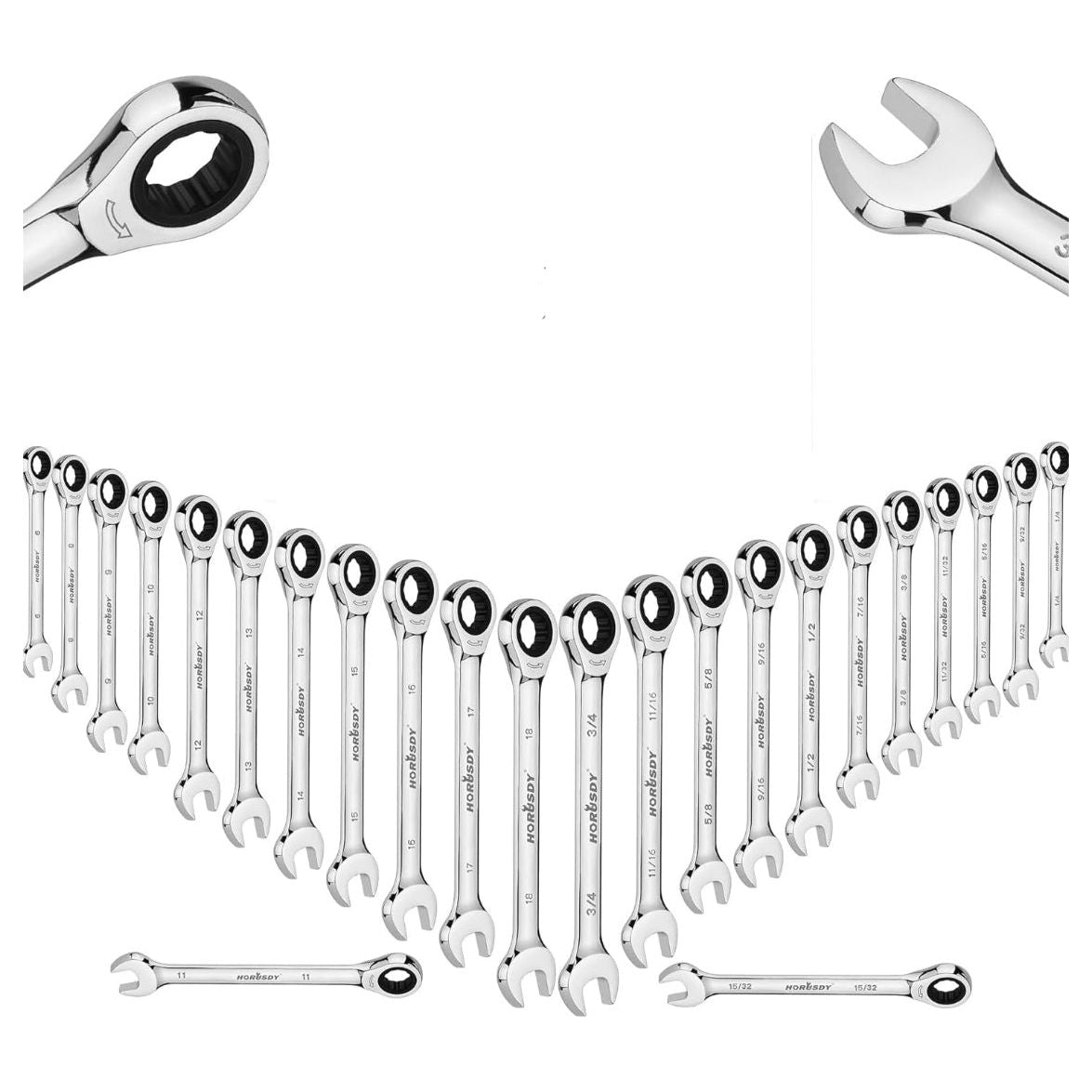 24 Piece Metric Ratchet Set - South East Clearance Centre