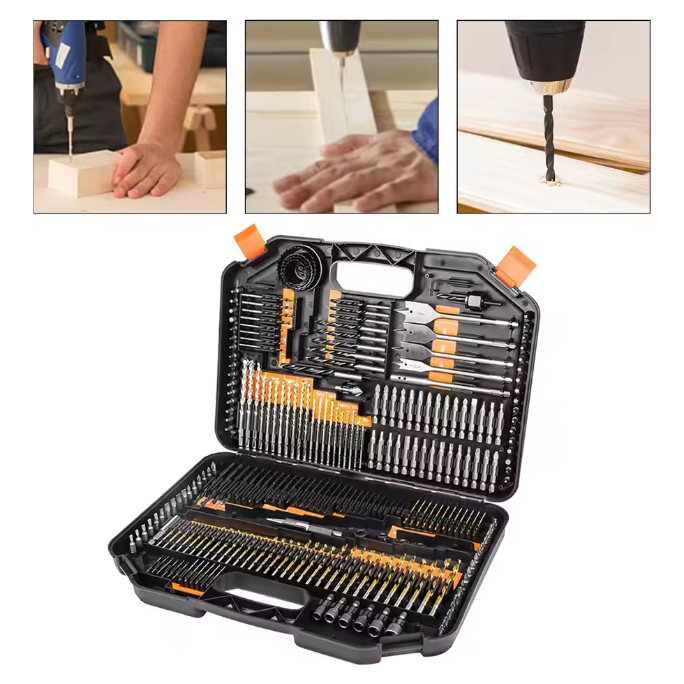 246 Piece HSS Drill Bit Set