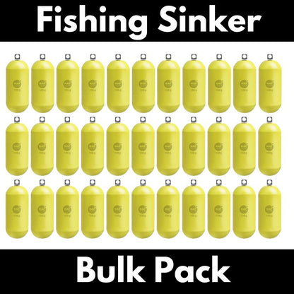 Bulk Pack NAF Type D Fishing Sinkers 150 Gram 112 Pack