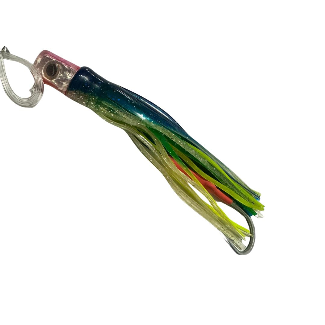 Kamikaze Trolling Skirt Lure 6" Rigged Colour 5