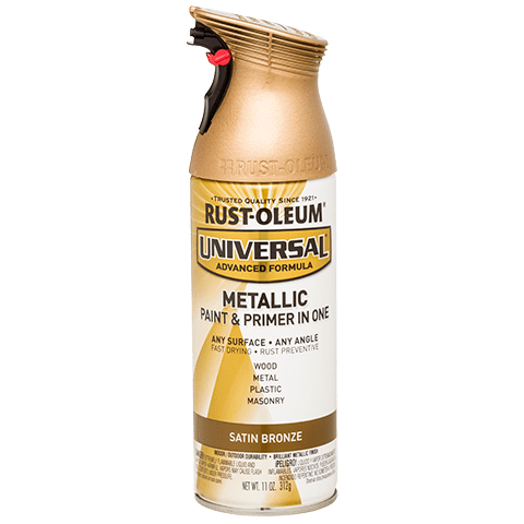 Universal Premium Spray Paint ® Metallic Spray Paint - Satin Bronze