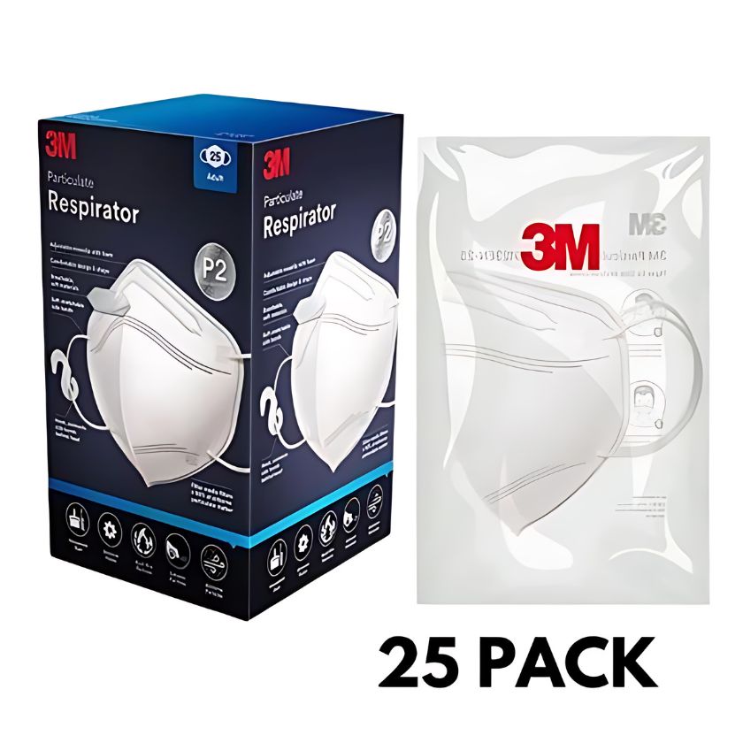 3M P2 Respirator 9123 Disposable Face Mask (Pack of 25)