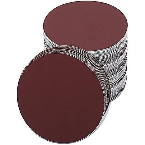 100 Pieces| 125mm (5&quot;) Round Orbital Sanding Discs Sandpaper - South East Clearance Centre