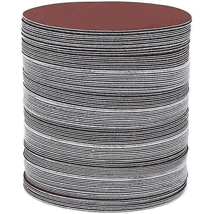 100 Pieces| 125mm (5") Round Orbital Sanding Discs Sandpaper - South East Clearance Centre