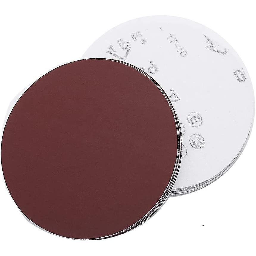 100 Pieces| 125mm (5") Round Orbital Sanding Discs Sandpaper - South East Clearance Centre