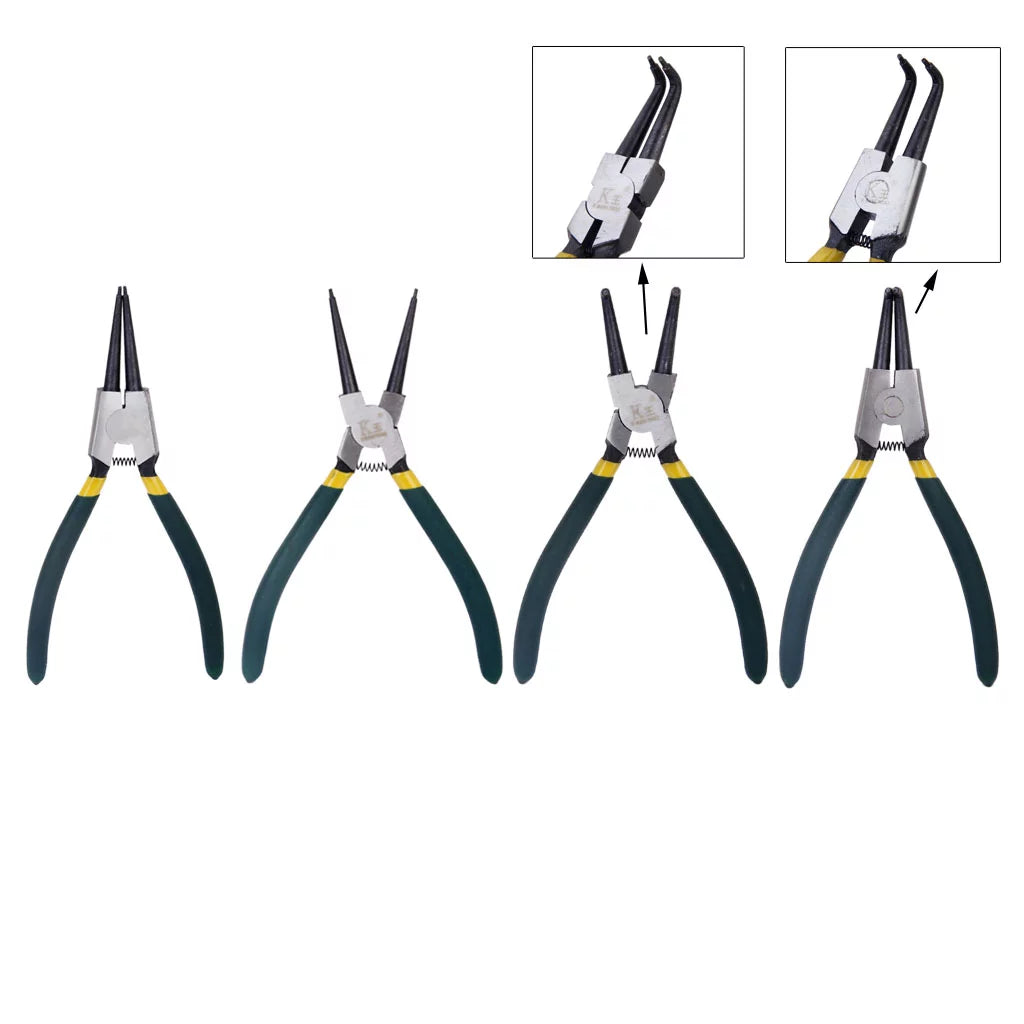 Internal / External Snap-Ring Pliers Circlip Pliers - 4 Piece Set - South East Clearance Centre