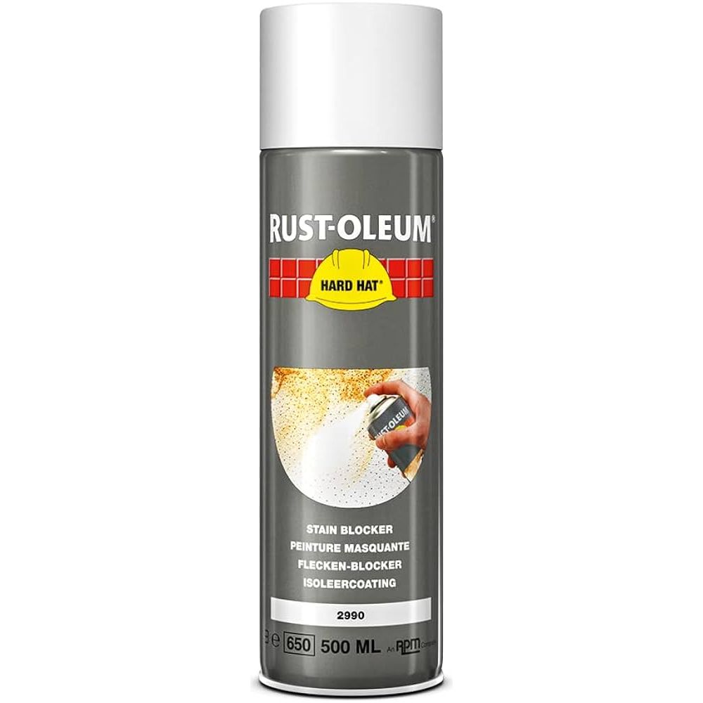 RUST-OLEUM 2990 Stain Blocker | Matt white (6 Cans) - South East Clearance Centre