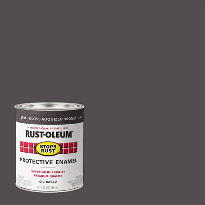 Rustoleum Stops Rust SEMI-Gloss Anodized Bronze - Quart 946mL | 7754502 - South East Clearance Centre