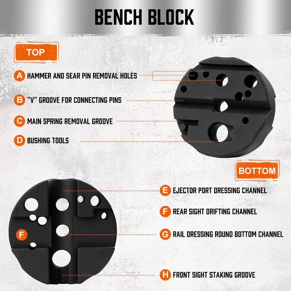 Hammer Punch Set & Bench Block