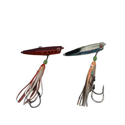 Fishing Pirate Knife Jigs - Kamikaze Buccaneer - Twin Packs - South East Clearance Centre