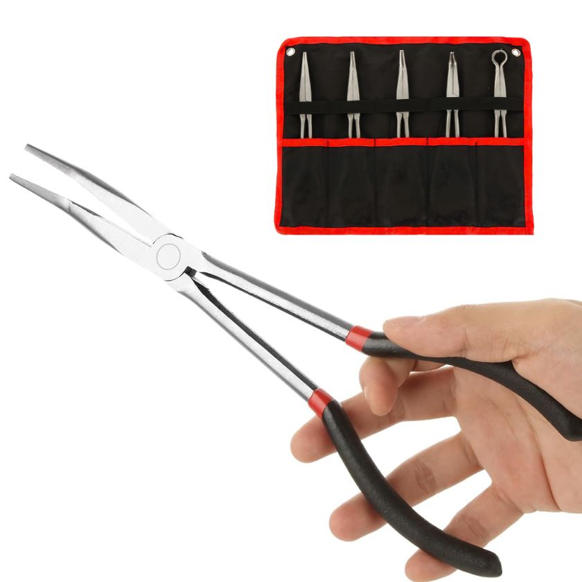 5 Piece Long Nose Plier Set