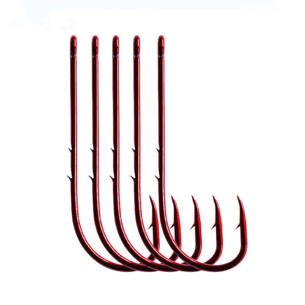 LONGSHANK BAITHOLDER HOOKS (RED) - South East Clearance Centre