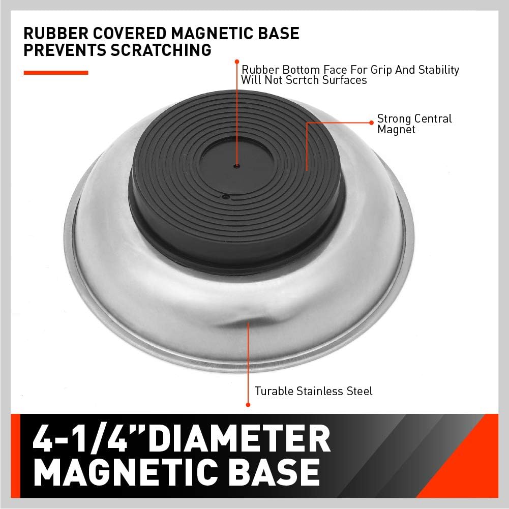 4 Piece Magnetic Parts Tray Kit - South East Clearance Centre