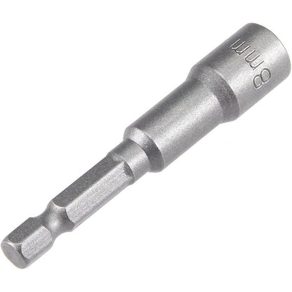 5 Piece 1/4" Quick Change Magnetic Nut Setters | 2.5", 8mm - South East Clearance Centre