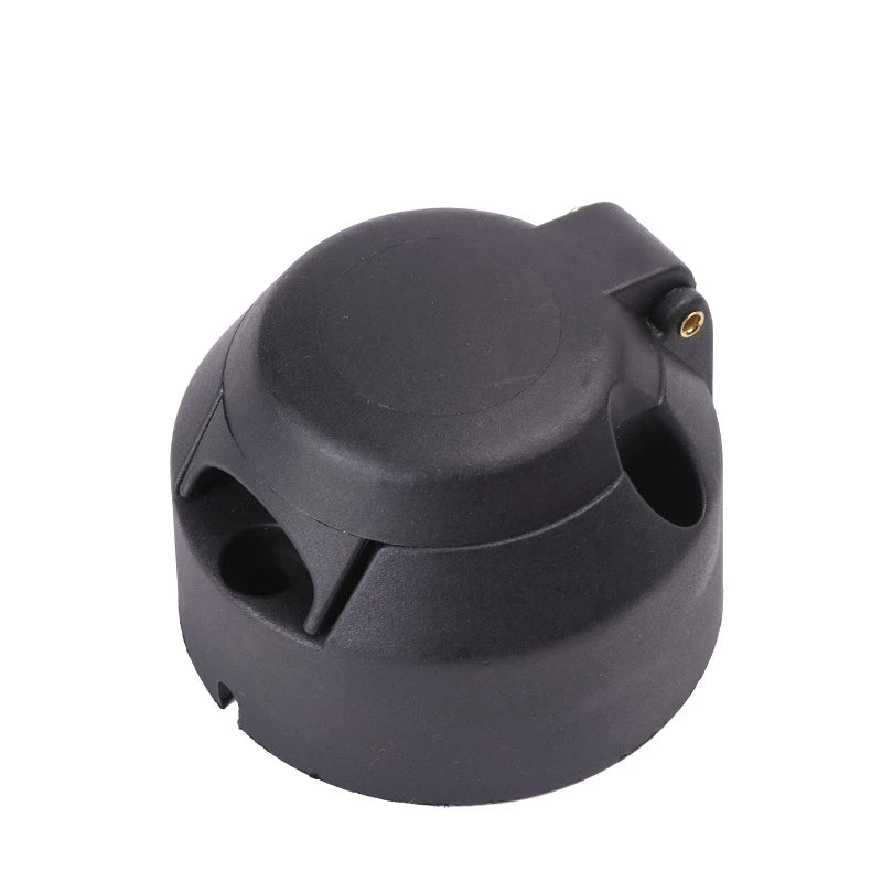 7 Pin Socket Trailer Plug- Large Round Compact Type Clip type insert | TS56 - South East Clearance Centre