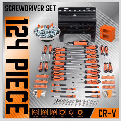 124-Piece Ultimate Screwdriver Set - South East Clearance Centre