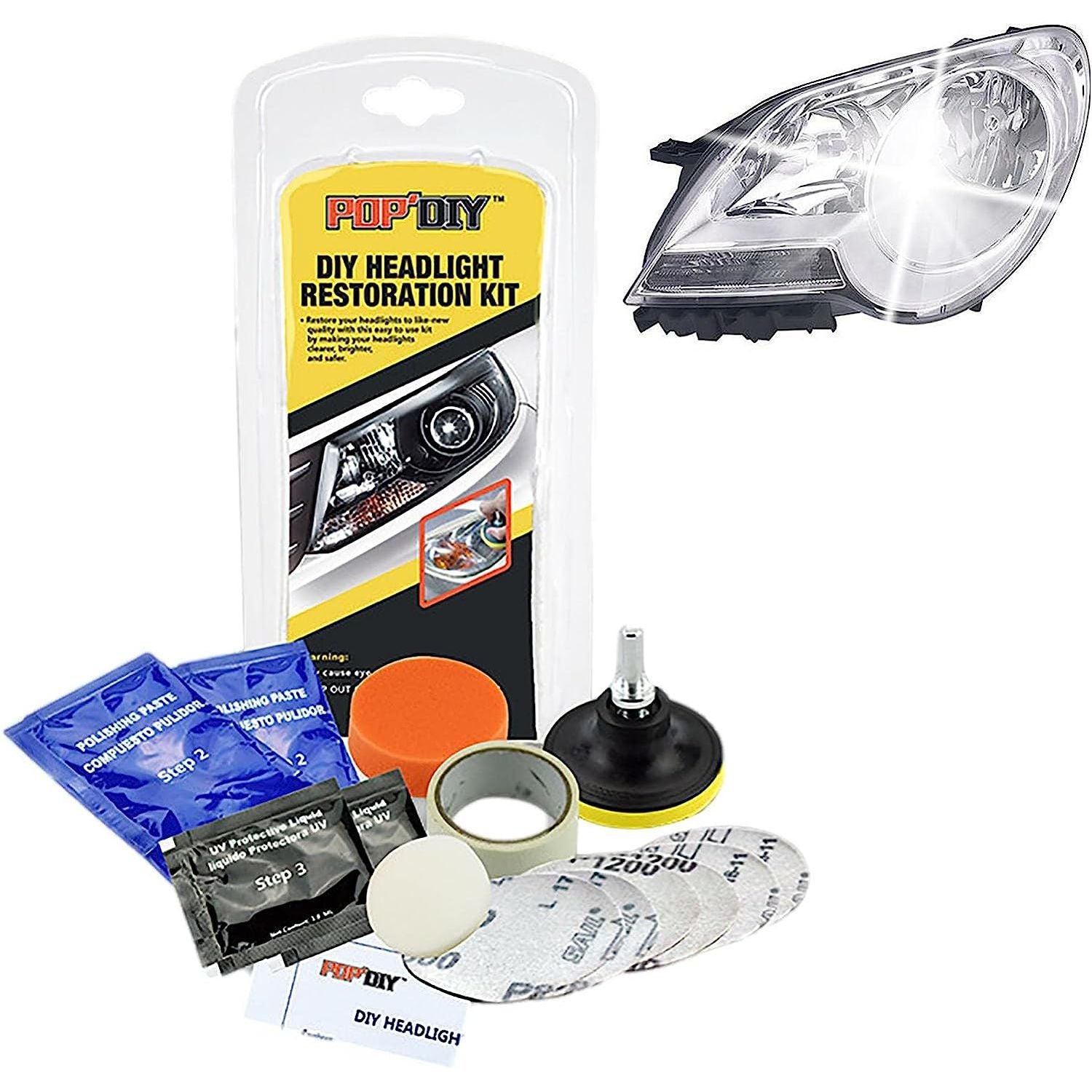 Headlight Restoration Kit - South East Clearance Centre