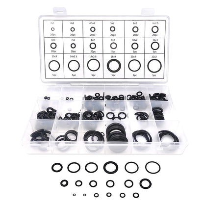 225 Piece O Ring Assortment Kit - South East Clearance Centre