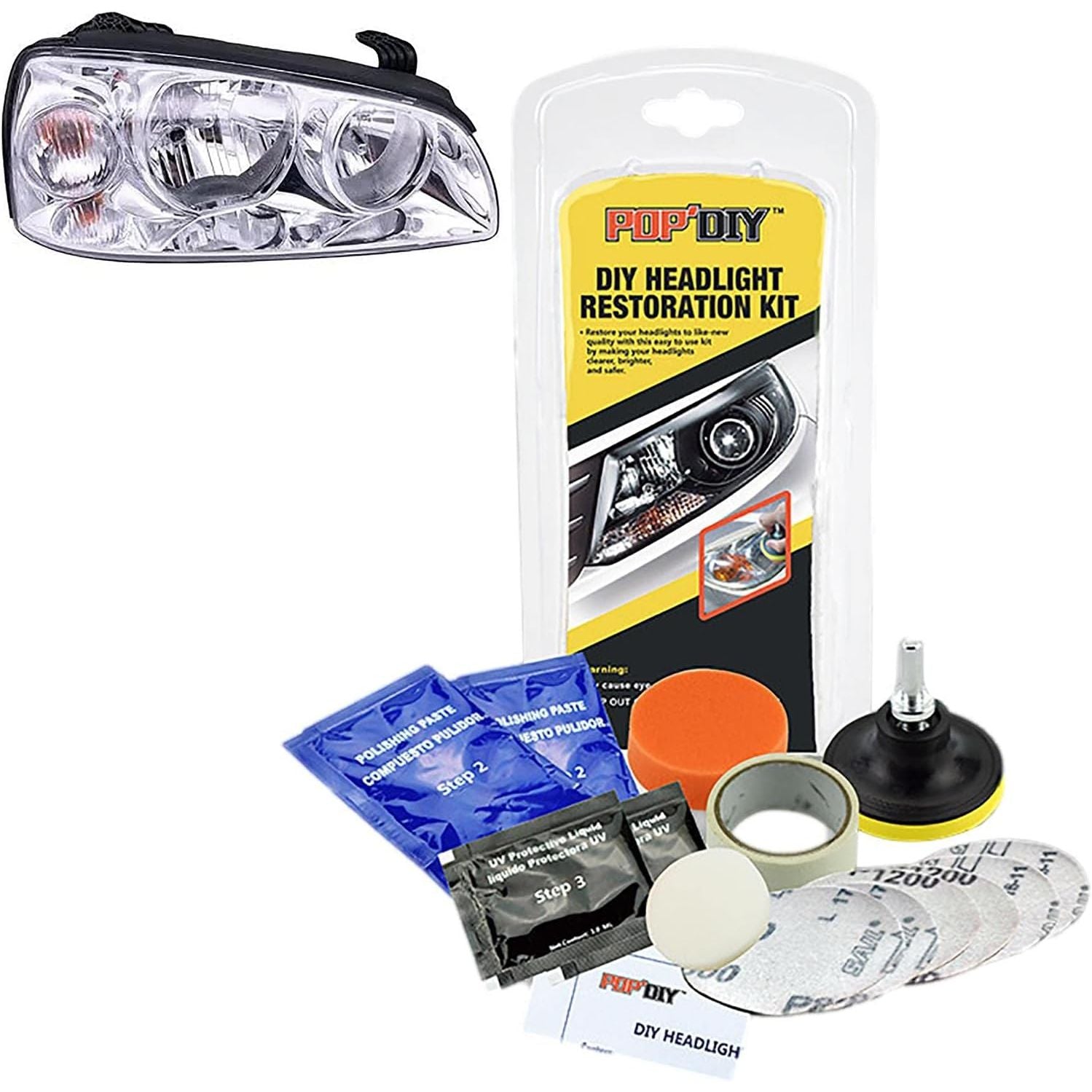 Headlight Restoration Kit - South East Clearance Centre