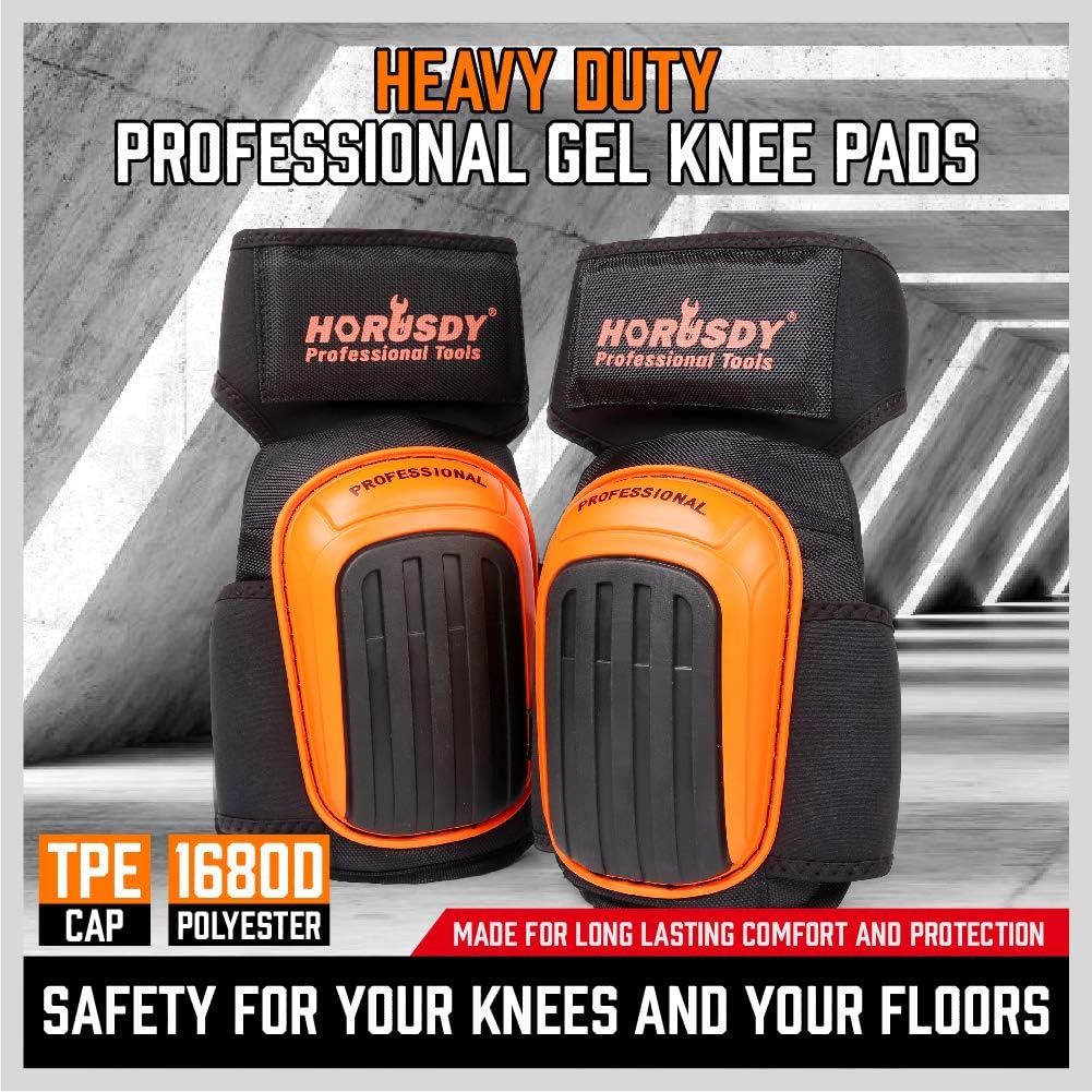 Heavy Duty Professional Gel Knee Pads - South East Clearance Centre