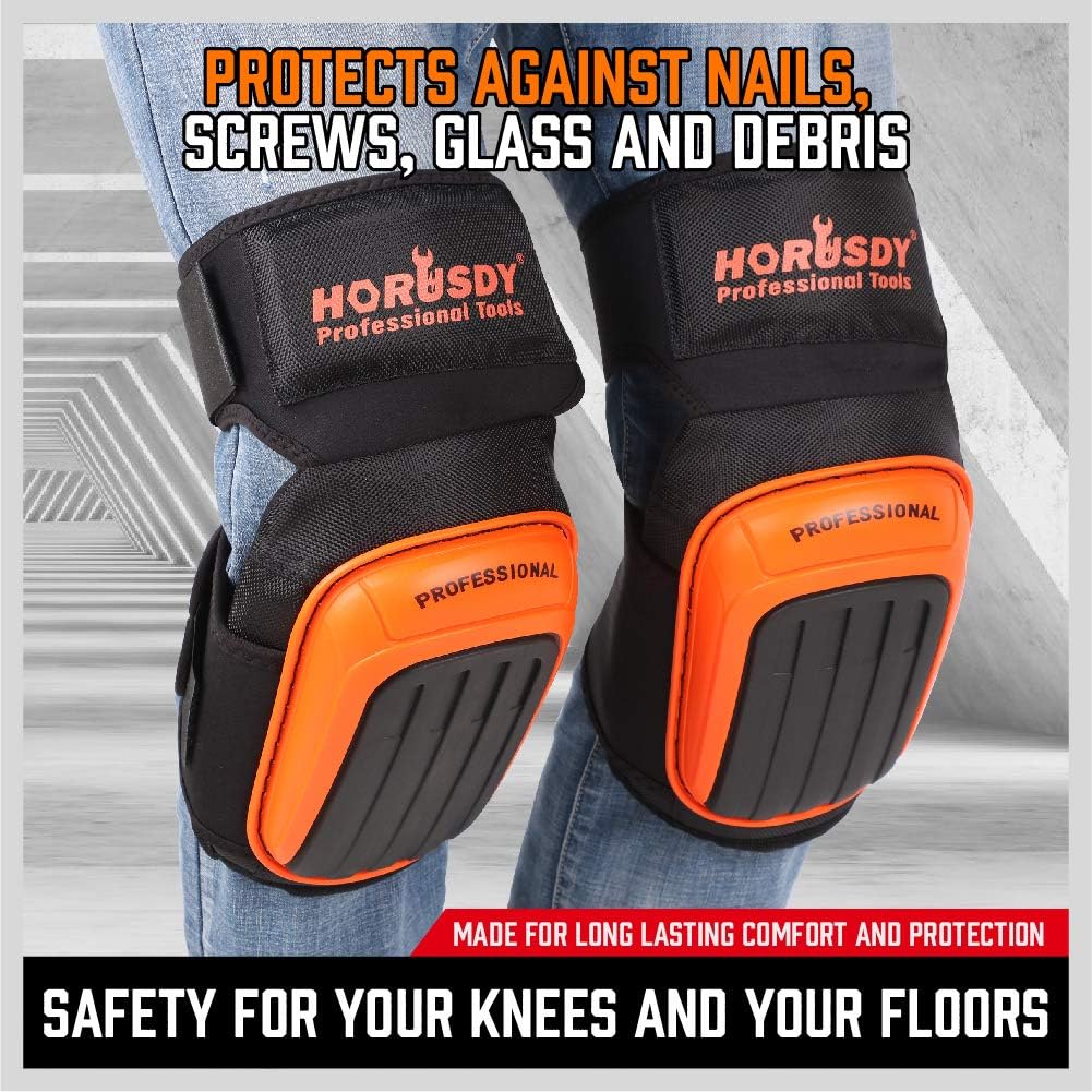 Heavy Duty Professional Gel Knee Pads - South East Clearance Centre