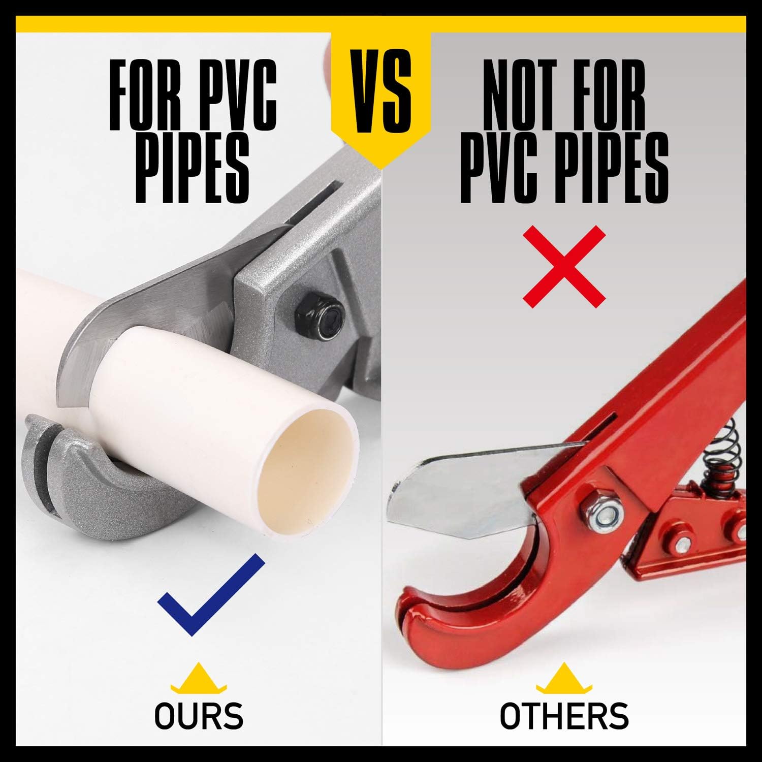 PEX Pipe Cutters for Cutting 1/8"-1" PEX Tubings and PVC Pipes - South East Clearance Centre