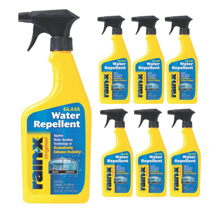 RAIN-X ORIGINAL GLASS WATER REPELLENT TRIG 800002250 473ML (6 Pack)