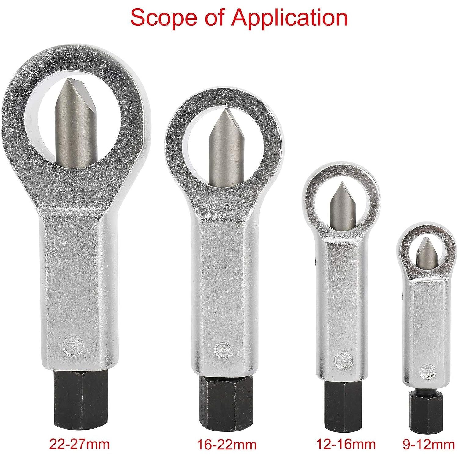 4 Piece Nut Splitter Cracker Separator Set - South East Clearance Centre