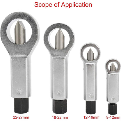 4 Piece Nut Splitter Cracker Separator Set - South East Clearance Centre