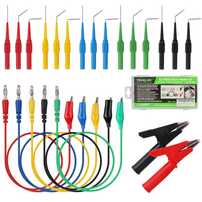 22 Piece Back Probe Kit, Back Probe Pin Kit