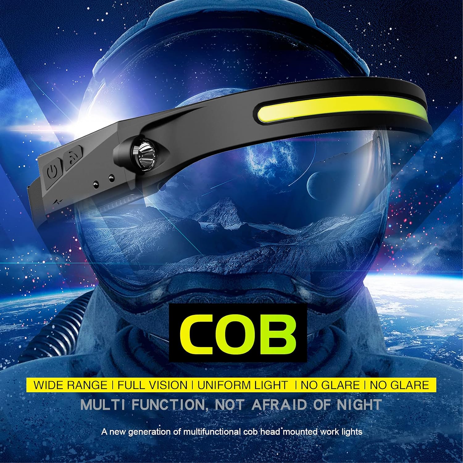 Rechargeable Headlamp Light Strip