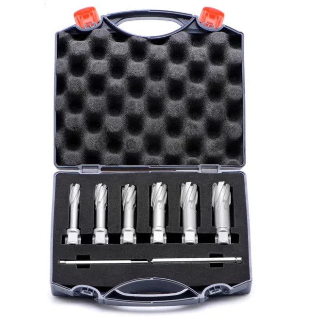 Annular Cutter 6 Piece Set | Weldon Shank Mag Drill Bits - South East Clearance Centre