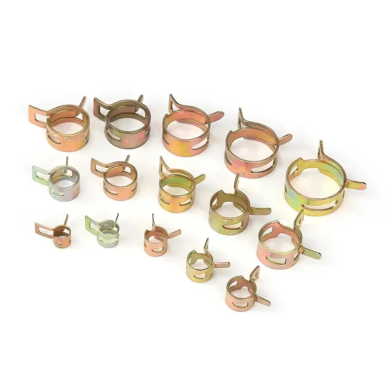 115 Piece Spring Hose Clamps Assortment Kit