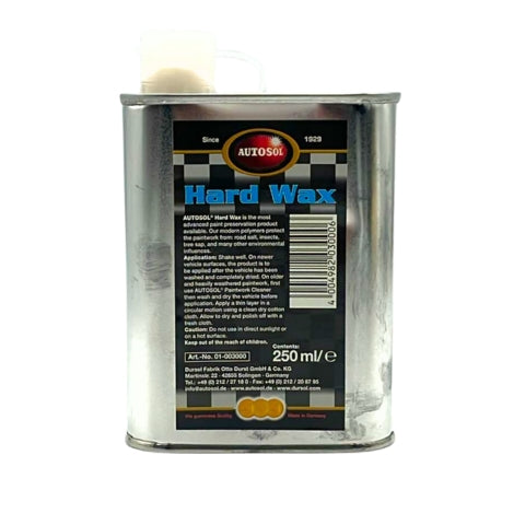 Autosol Hard Wax 250ml