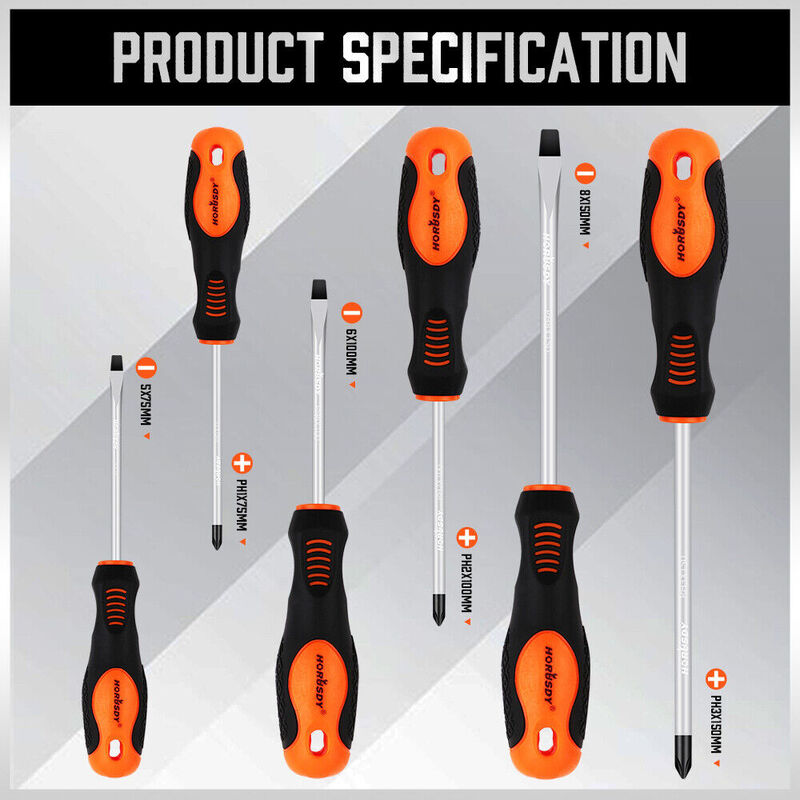 Heavy Duty Magnetic Tip Screwdriver Ser - South East Clearance Centre