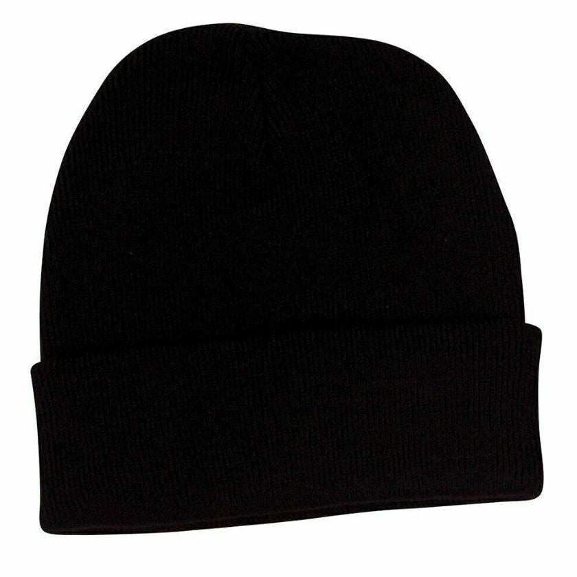 Unisex Plain Knitted Beanie