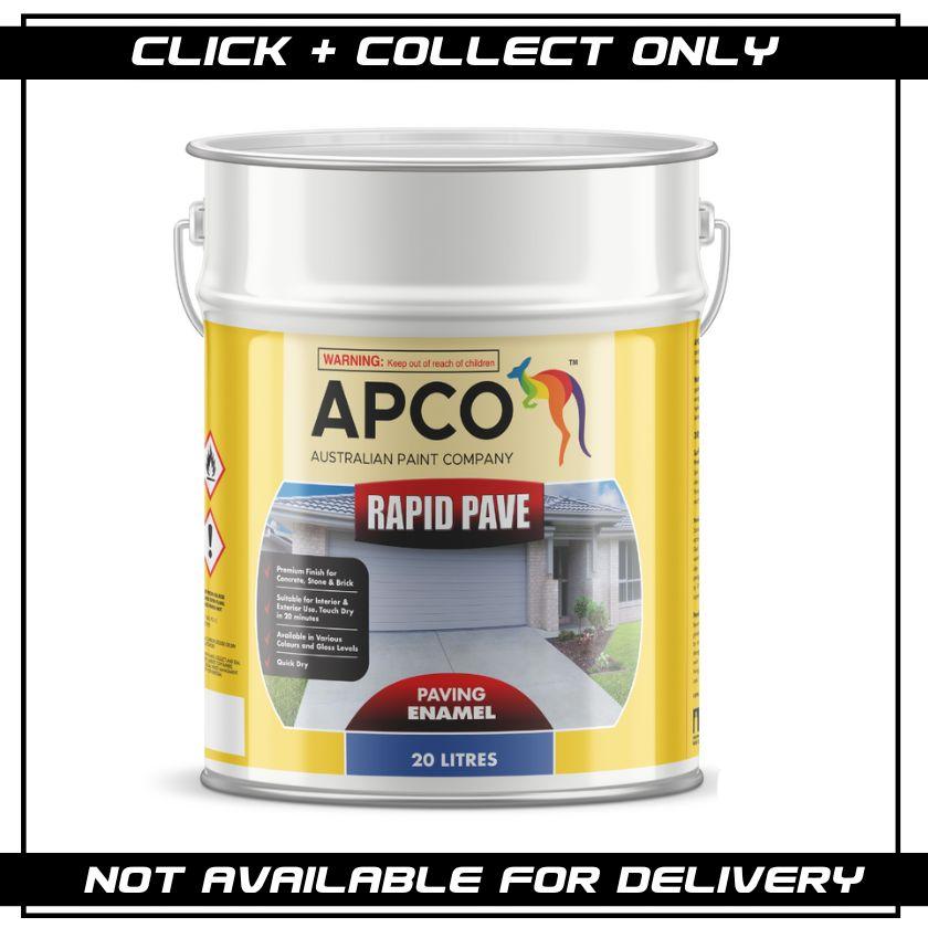 RapidPave Paving Enamel, Concrete Paint - 10 Litres (PICKUP ONLY)