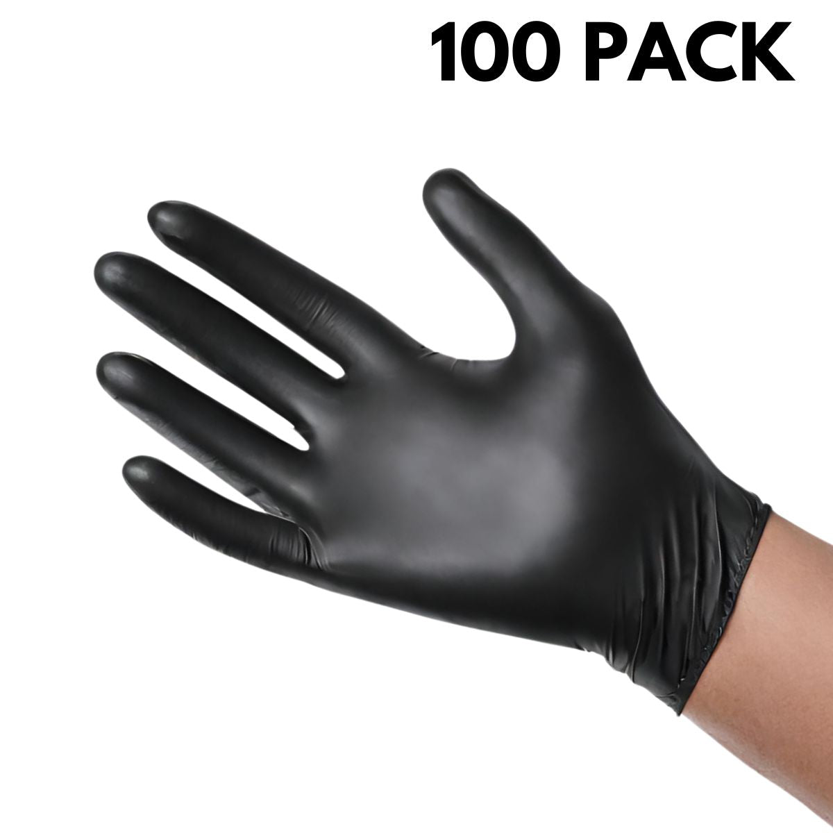 Black Nitrile Gloves - 100 Pack - South East Clearance Centre