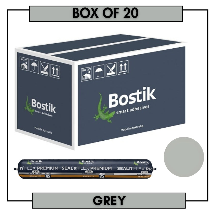 Bostik P795 Seal N&#39; Flex® Premium Polyurethane Sealant (GREY) 30619364 - Box of 20