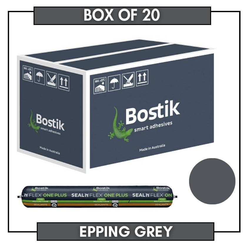 BOSTIK Polyurethane Sealant 600ml Seal N Flex One Plus, EPPING GREY (BOX OF 20)