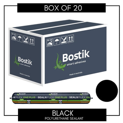 BOSTIK Polyurethane Sealant 600ml Seal N Flex Black 30619337 (Box of 20)