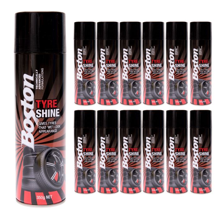 BOSTON 350gm Tyre Shine 78610 (Box of 12)