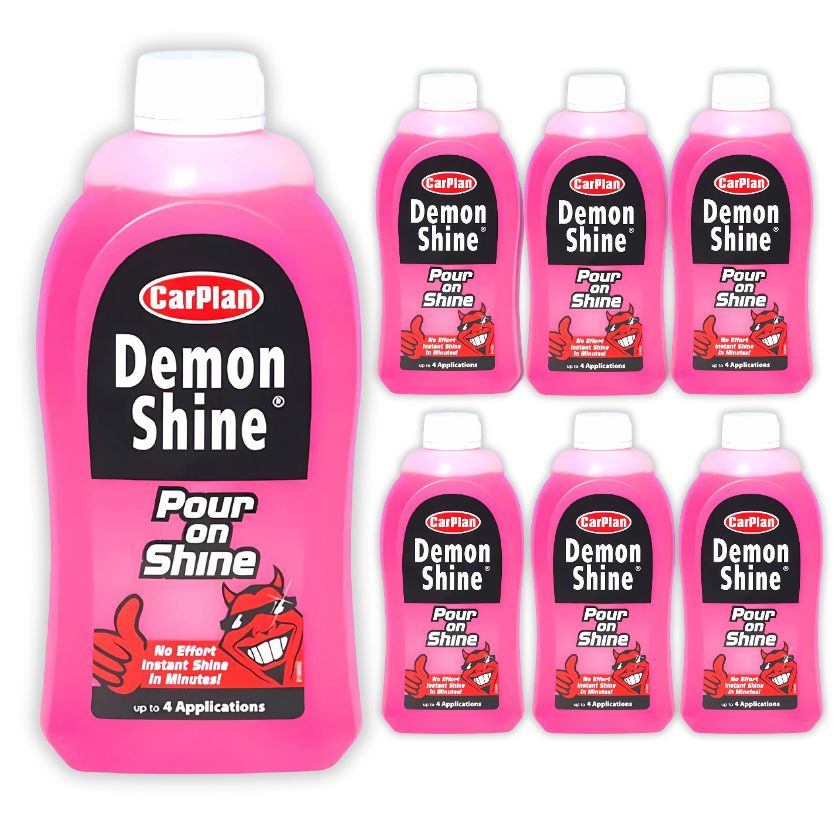 CARPLAN DEMON POUR ON SHINE CONCENTRATE  - 500ml (6 Pack)