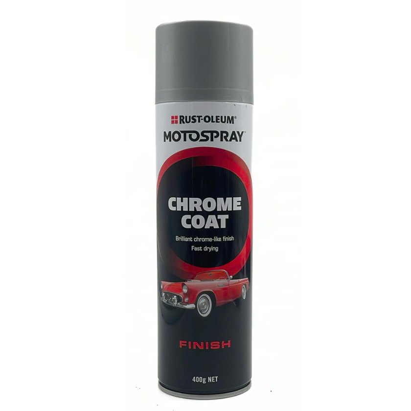 Rust-Oleum Motospray Chrome Coat - 400g