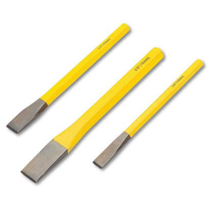 Cold Chisel Set - 3 Piece set 10,12,16mm - South East Clearance Centre