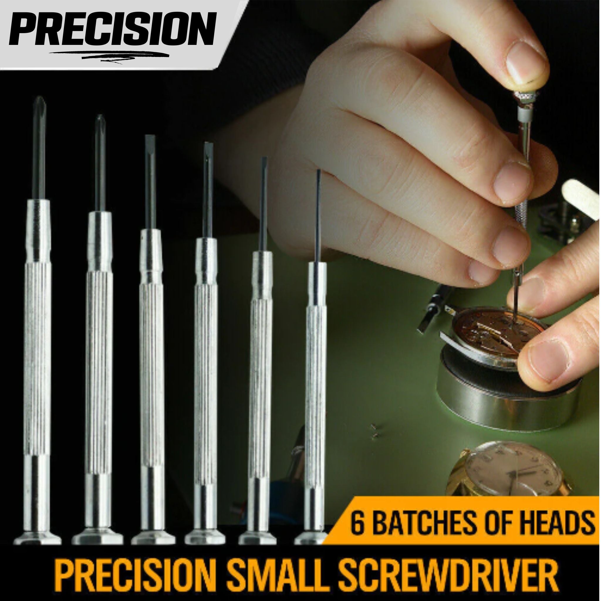 Precision Screwdriver Set - 6 Pieces - South East Clearance Centre