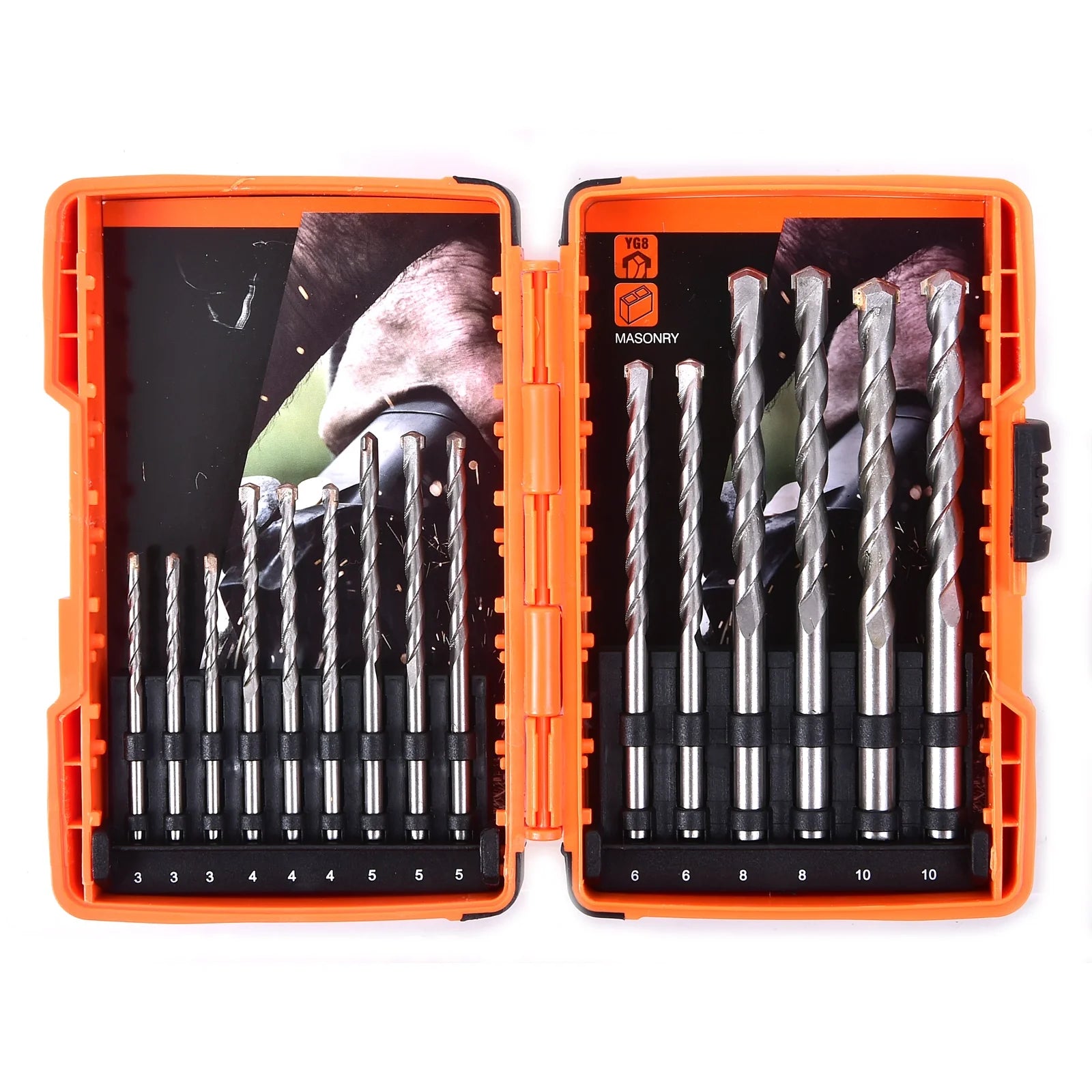 Supercraft 15-Piece Concrete Drill Set Metric