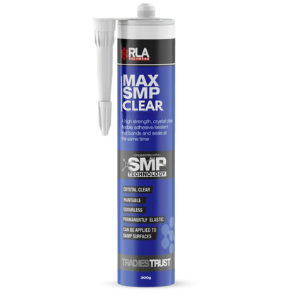 RLA Polymers Max SMP Clear Adhesive/Sealant - South East Clearance Centre